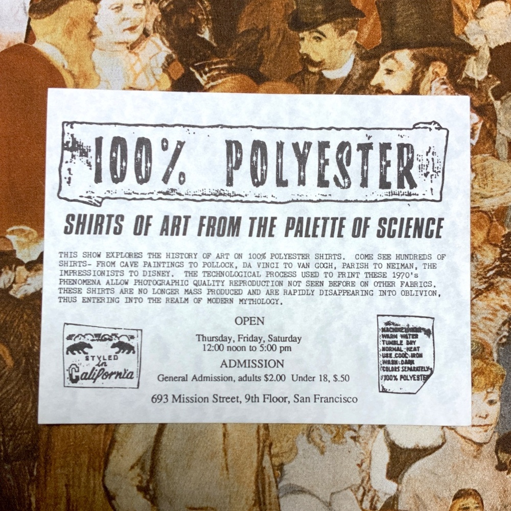 Vincent van Gogh Art Shirt XL - Picture 5 of 5